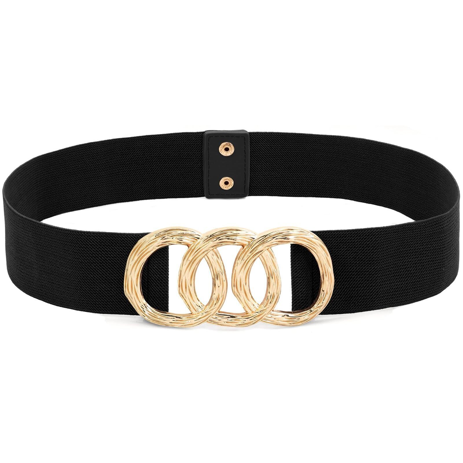 5233 Womens Wide Elastic Waist Belt Fashion Stretchy Belt Waistband
